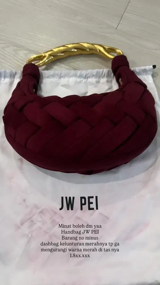 Tas wanita jw pei original 100%