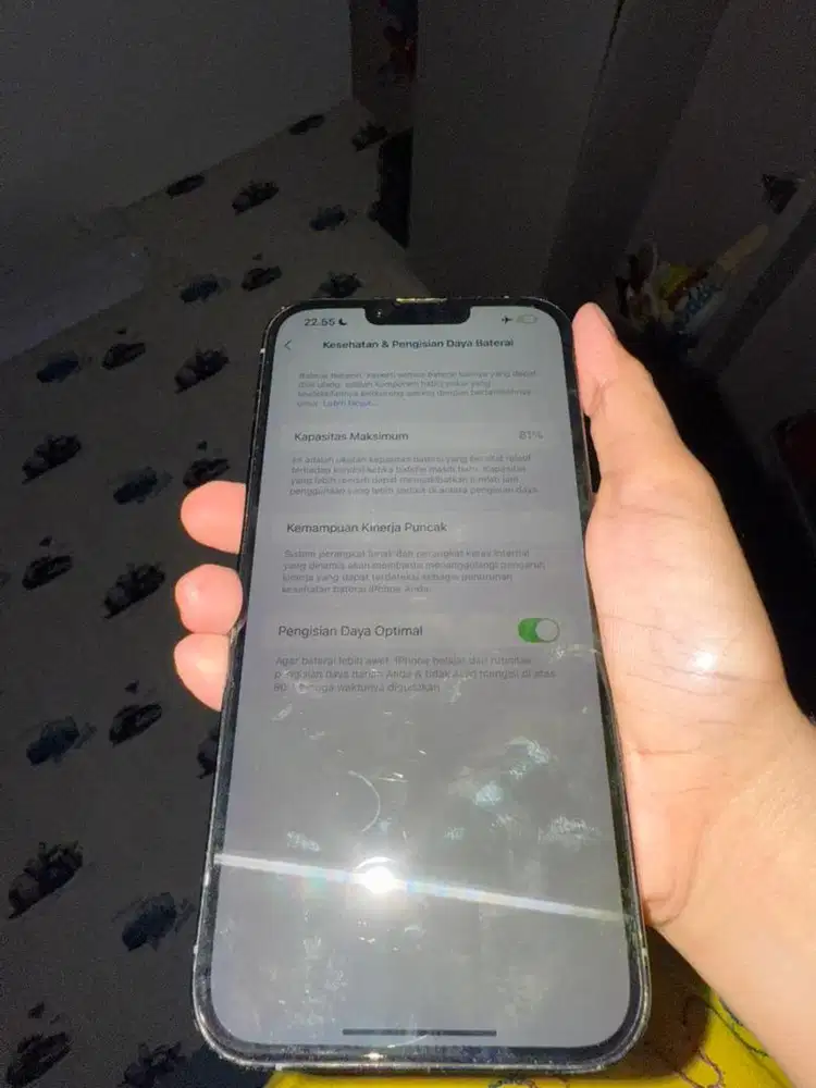 iphone 13 pro max 256 + box + case