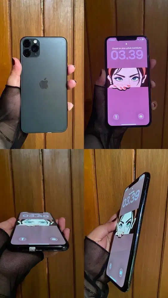 IPhone 11 Pro Max 256gb fullset mulus banget all operator