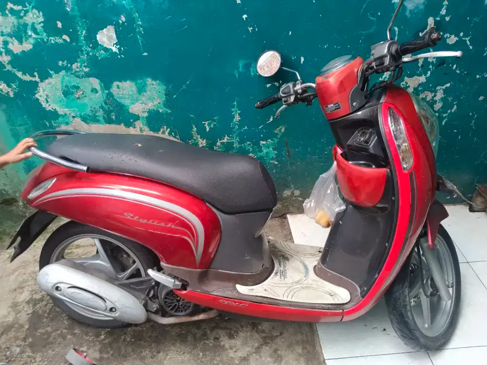 Scoopy 2016 idlingstop stater halus