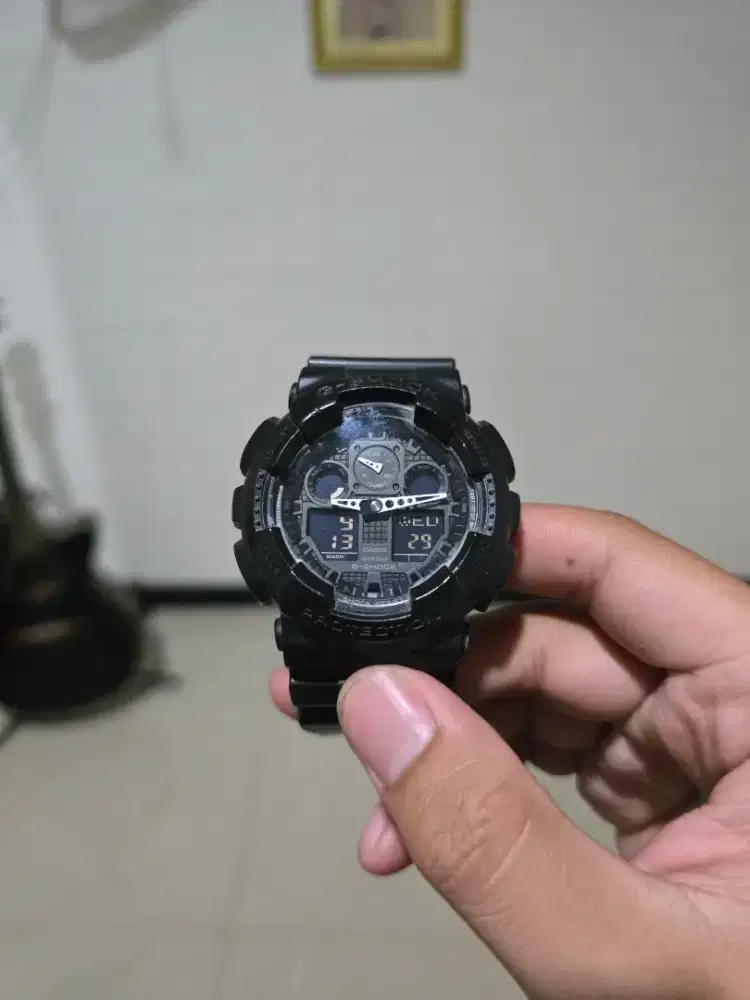 Casio G-Shock Jam Tangan Pria GA-100-1A1DR