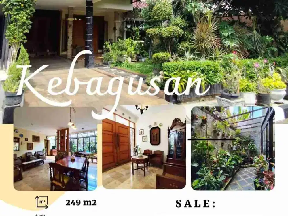 Rumah cantik di cluster kebagusan jakarta selatan