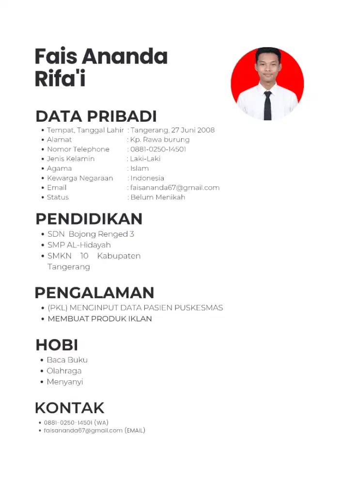 Mencari Info Pekerjaan