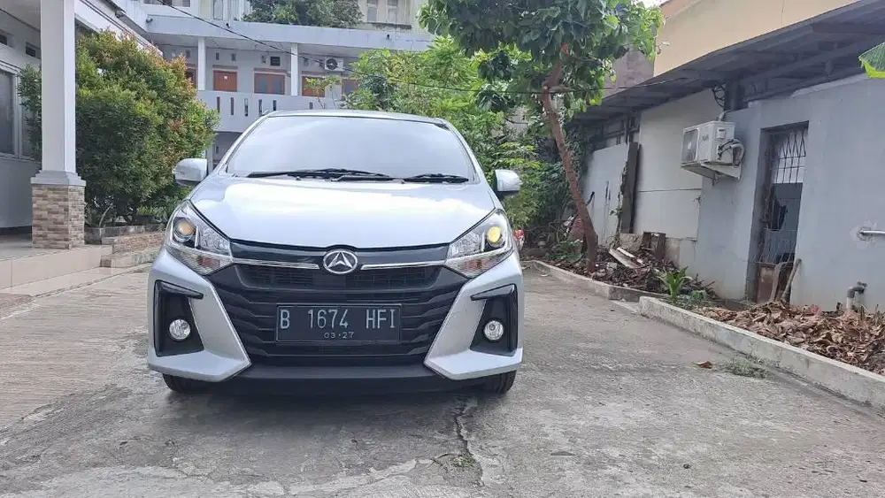 Daihatsu new ayla 1200cc X deluxe manual km 15rb record dp 10jt/3jt an