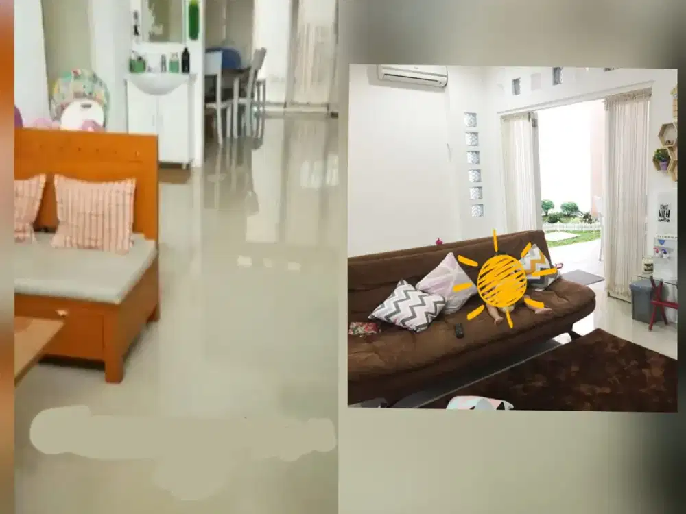 Dijual Rumah 1 lantai Puri Surya Jaya, asri, nyaman dan aman