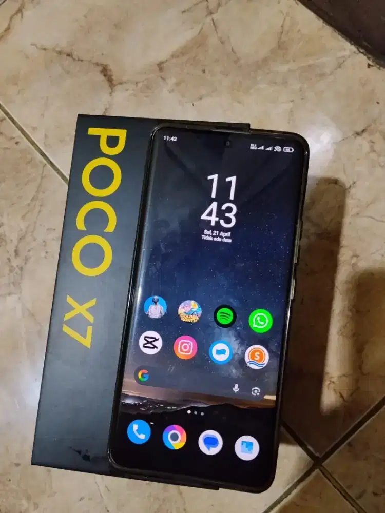 Poco X7 8/256 Baru 7H+