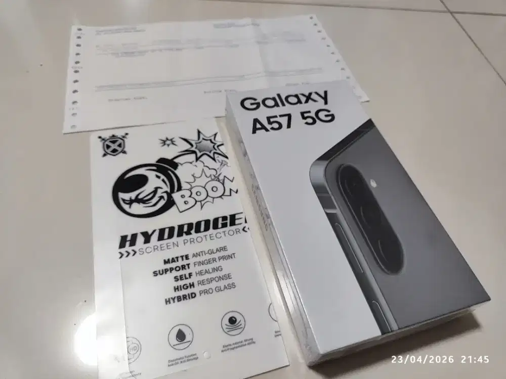 Samsung A57 8/256 New Segel + Hydrogel