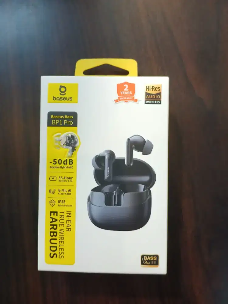 Baseus Bass BP1 PRO TWS True Wireless Earbuds Headset Bluetooth 6.0