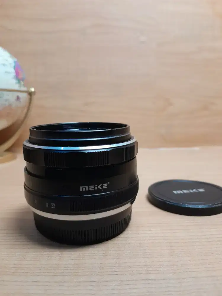 LENSA FUJIFILM MEIKE 35mm f1.7 MULUS BERGARANSI