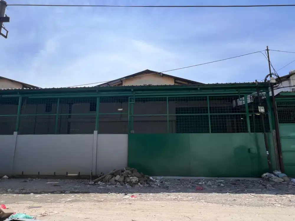 Disewa Gudang Bangunan Baru Siap Pakai Tidak Banjir Bisa Masuk Kontainer 40 Feet Pantai Indah Dadap Tangerang