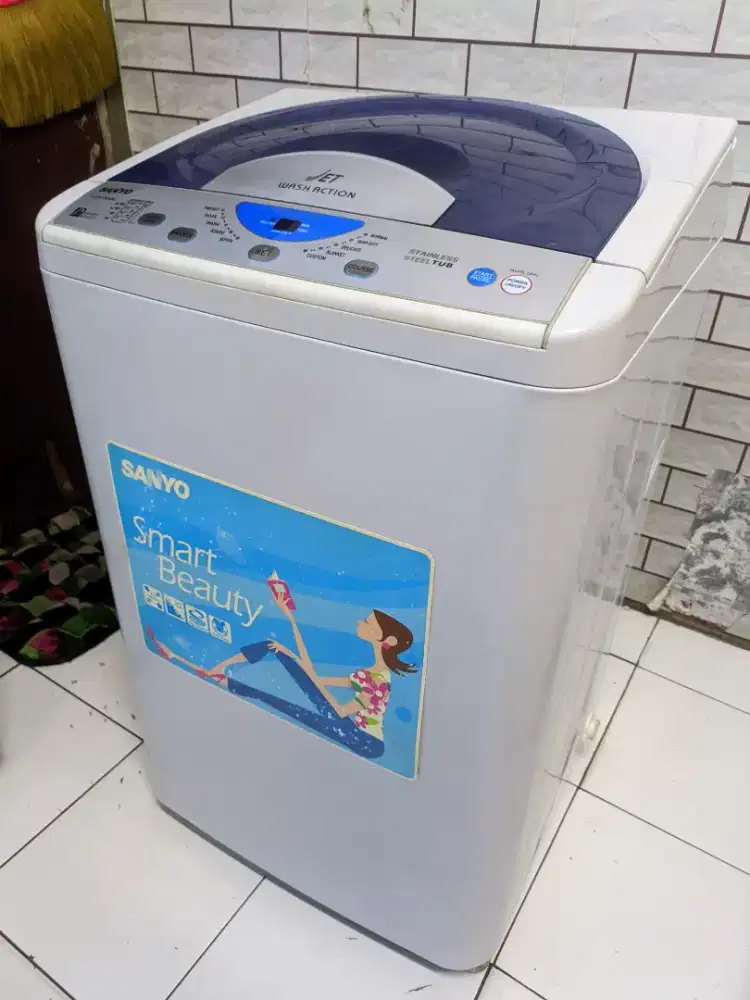 Mesin cuci sanyo otomatis 8kg