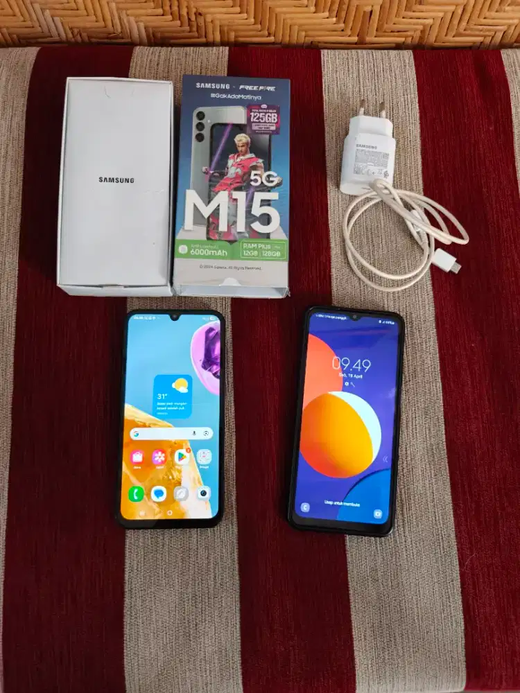 2 UNIT HP SAMSUNG M12 DAN M 15 FULLSET