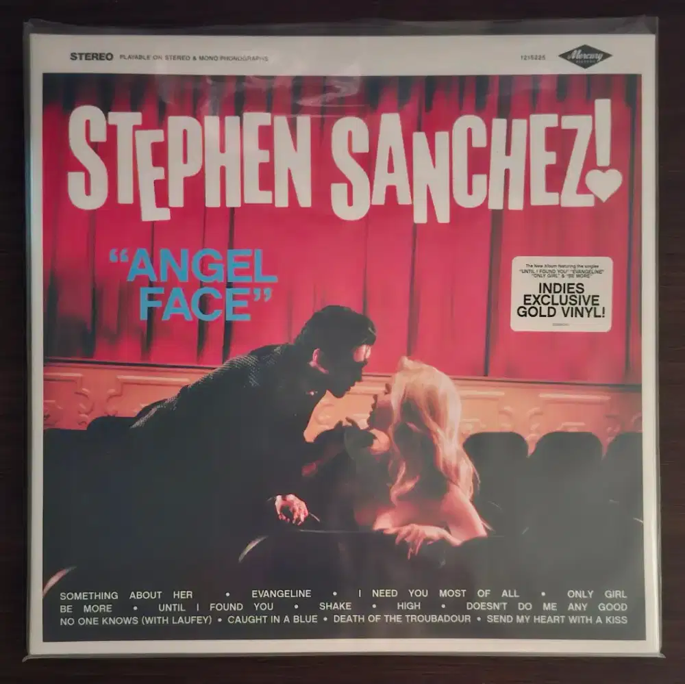 Stephen Sanchez - Angel Face (Gold Indie Exclusive Vinyl) Rare
