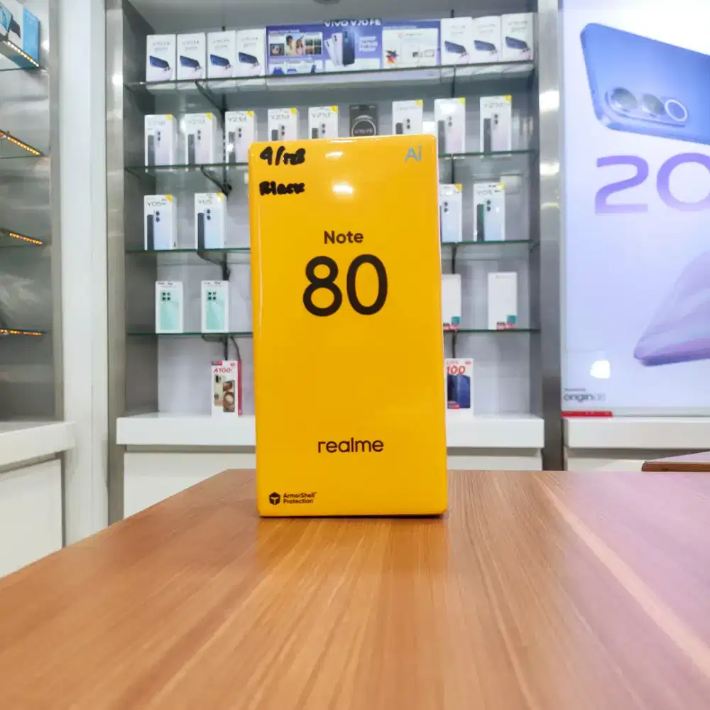 TERBARU REALME NOTE 80 4/128 batre 6300 mAh