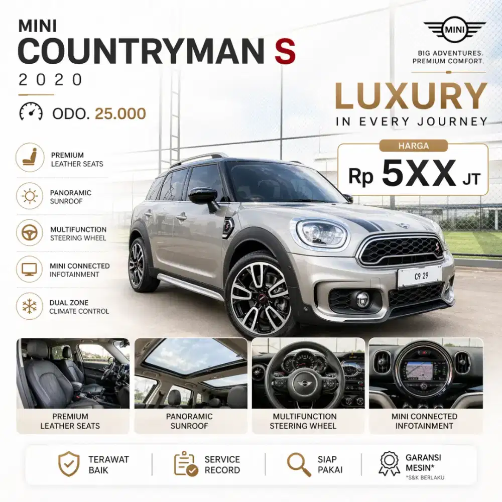 [JOYSTICK] MINI COOPER COUNTRYMAN S 2.0 2020 / 2021