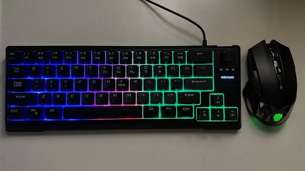 REXUS KEYBOARD DAN MOUSE