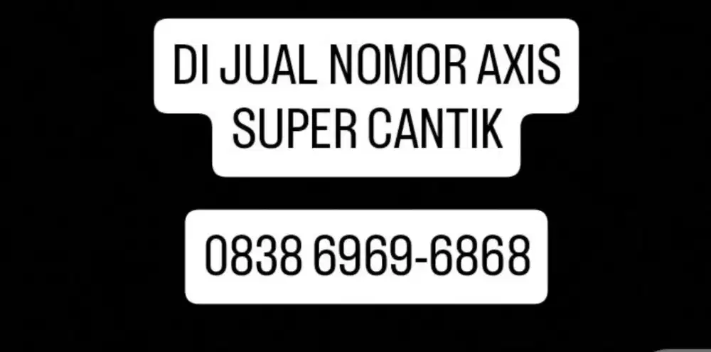 AXIS SUPER CANTIK