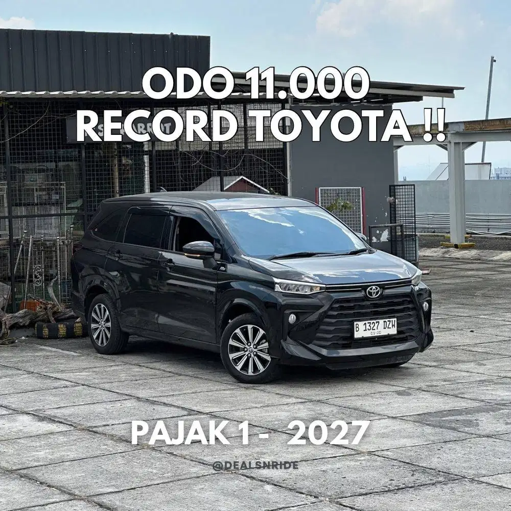 ODO 11.000 ANTIKK !! PAJAK 1/2027 TOYOTA NEW AVANZA G AT 2024 MURAH