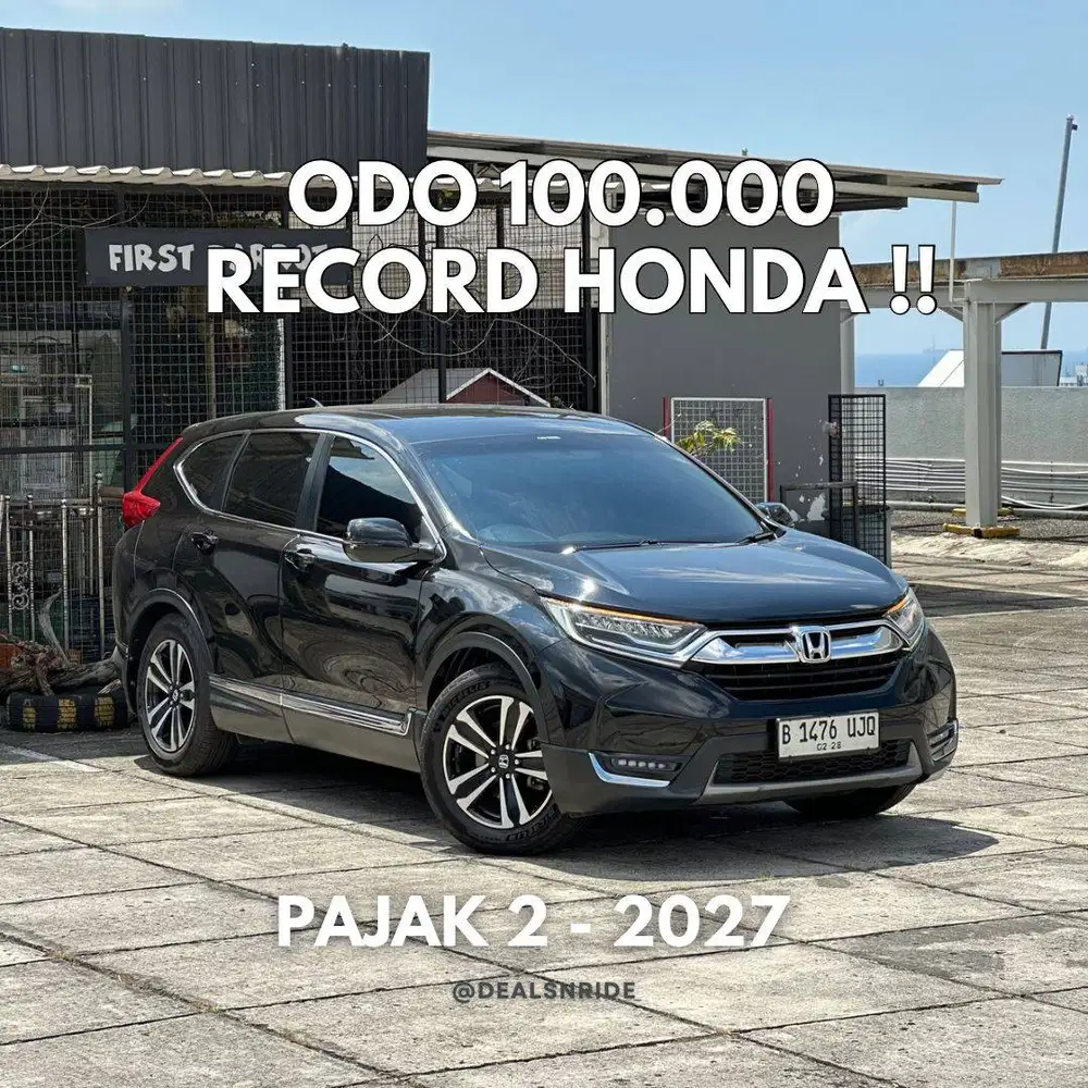 ODO 100.000 RECORD !! PAJAK 2/2027 HONDA CRV TURBO PRESTIGE 2017