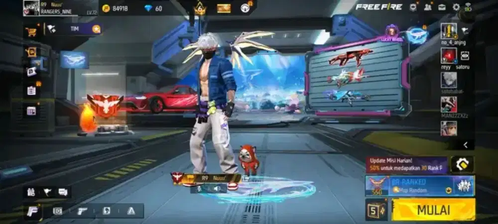 JUAL BELI AKUN FREE DI 750K