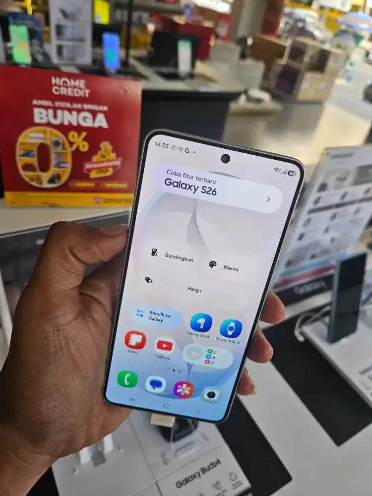 SAMSUNG GALAXY S26 BASIC | BONUS BUDS 3 FE + JAM FIT3 + CHARGER