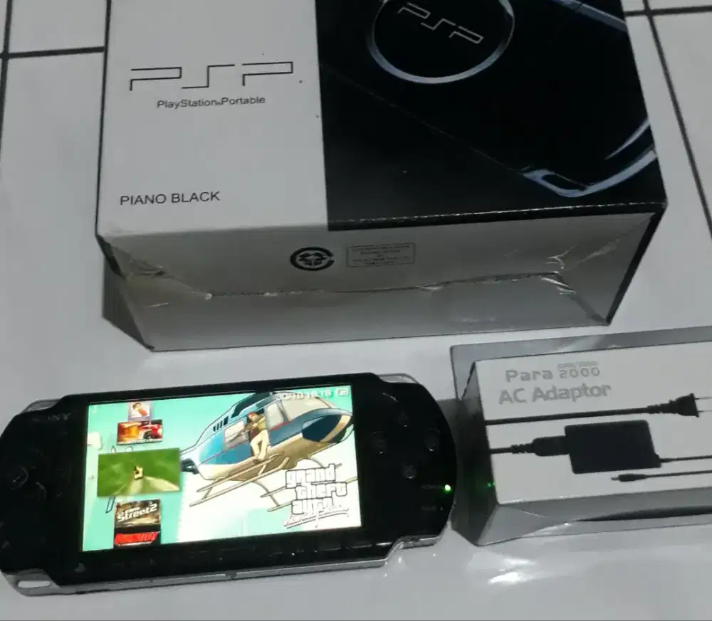 Psp sony slim lengkap full game mulus lancarr siap main