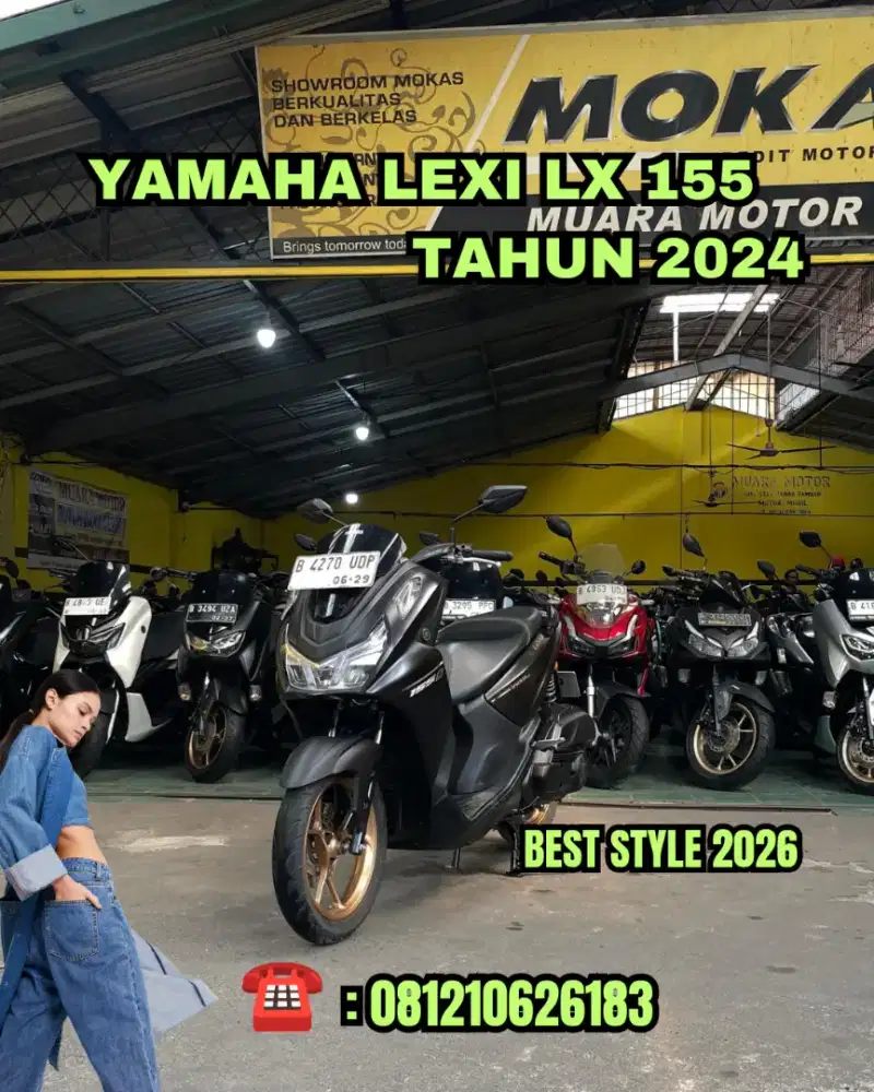YAMAHA LEXI LX 155 C 2024 CASH CREDIT