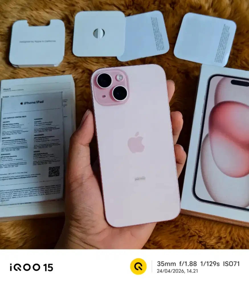 Iphone 15 128gb Garansi Resmi indo