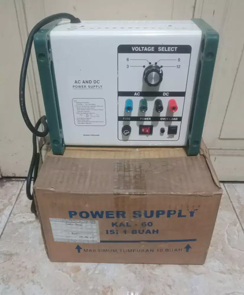 CATU DAYA 3 AMPER AC dan DC