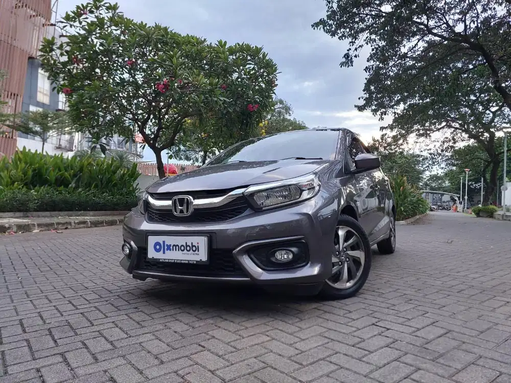 TDP 1 JUTA Honda Brio Satya 1.2 E Bensin-AT 2021 Abu CNZPB