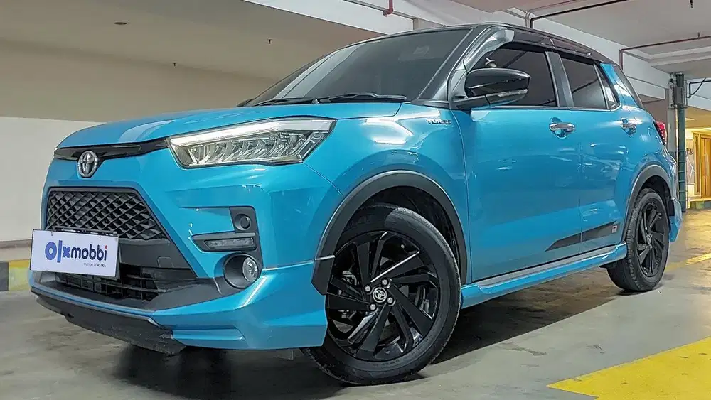 TDP 1 JUTA Toyota Raize 1.0 GR Sport Two Tone AT 2023 Biru CROQB