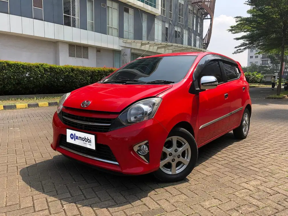 TDP 1 JUTA Toyota Agya 1.0 G Bensin-AT 2015 Merah CKYHB