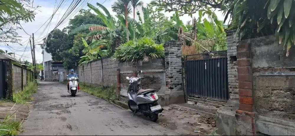 Jual tanah keciL di Jl Danau Tempe Sanur Bali