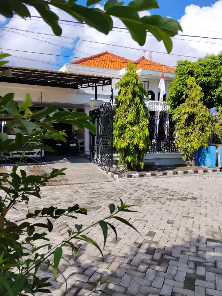 Rumah Kertajaya indah VII blok G SHM bangun sdri dr baru jalan paving