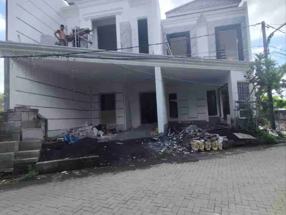 SARONO JIWO Harga 1M-AN ‼️On Progress Rumah Baru Gress 2 Lantai Akses Raya Prapen