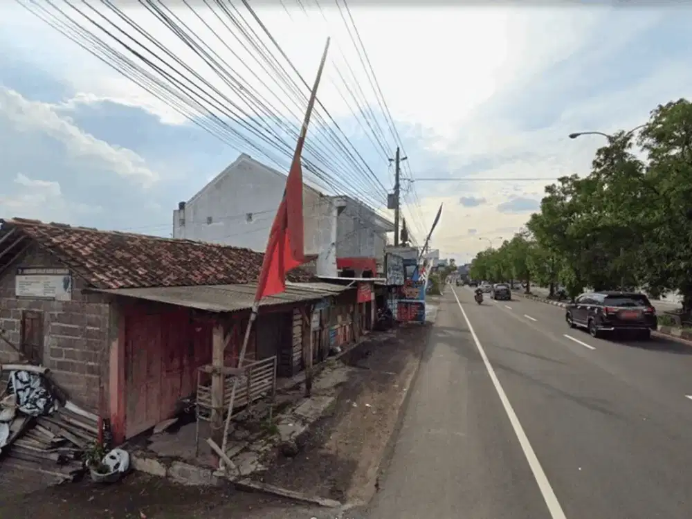Dijual Turun Harga tanah Hook cck unt Usaha lokasi dipinggir jln Utama Jln Yogya Solo dekat Kalasan Sleman