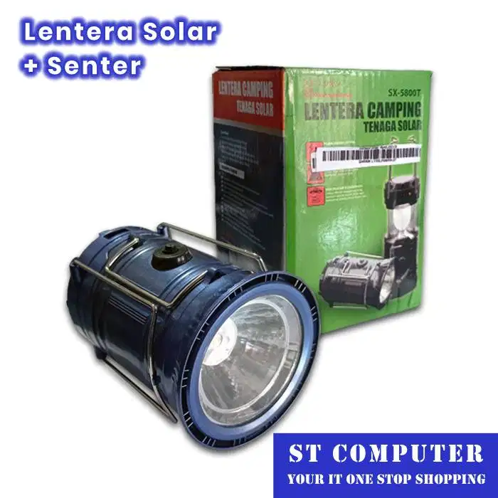 Lampu Lentera Solar dan Senter