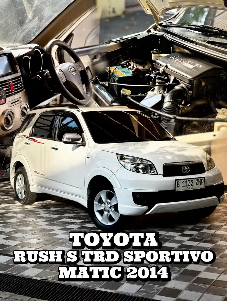 Toyota Rush S TRD Sportivo 1.5 AT Matic 2014 Siap Pakai