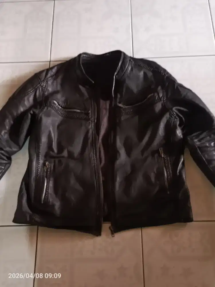 Jaket Kulit Domba Sulam Size M Ada Minus