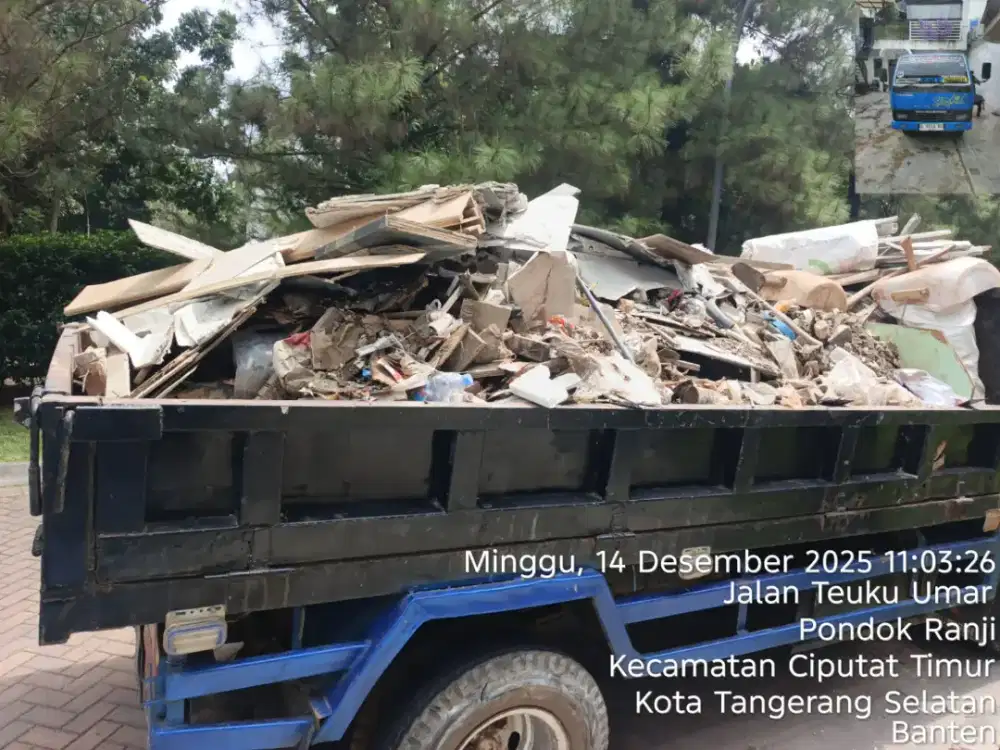 Jasa buang puing dan buang tanah