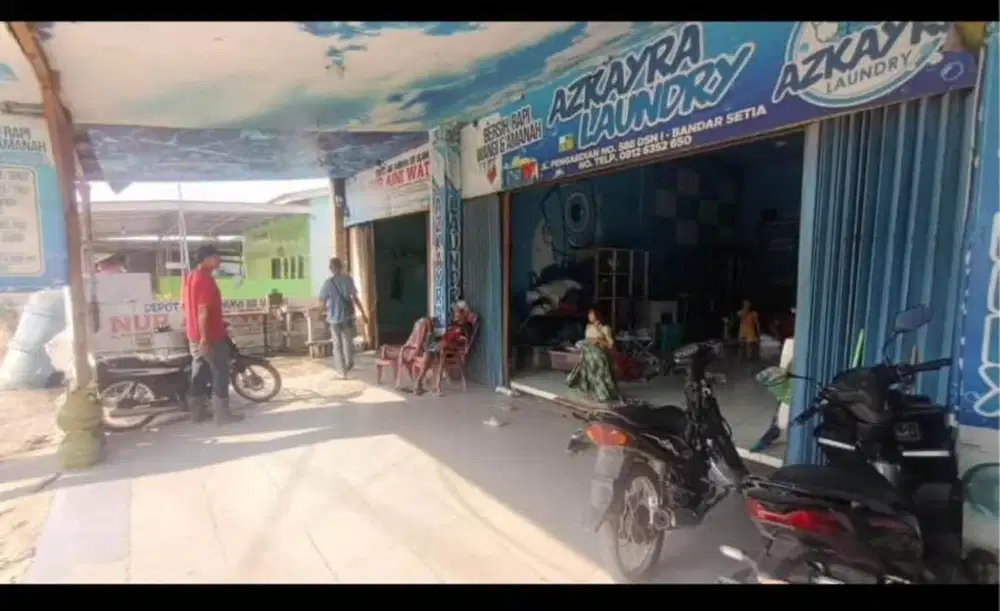 Dijual ruko 2 pintu pinggir jalan raya