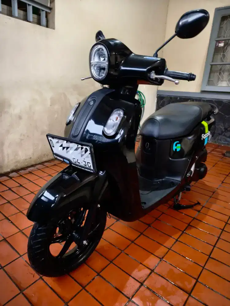 Yamaha Fazzio Hybrid 2025 Black Mulus