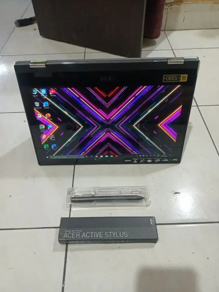 Dijual Laptop 2 in 1 touchscreen Acer Spin 1 intel celeron N4020