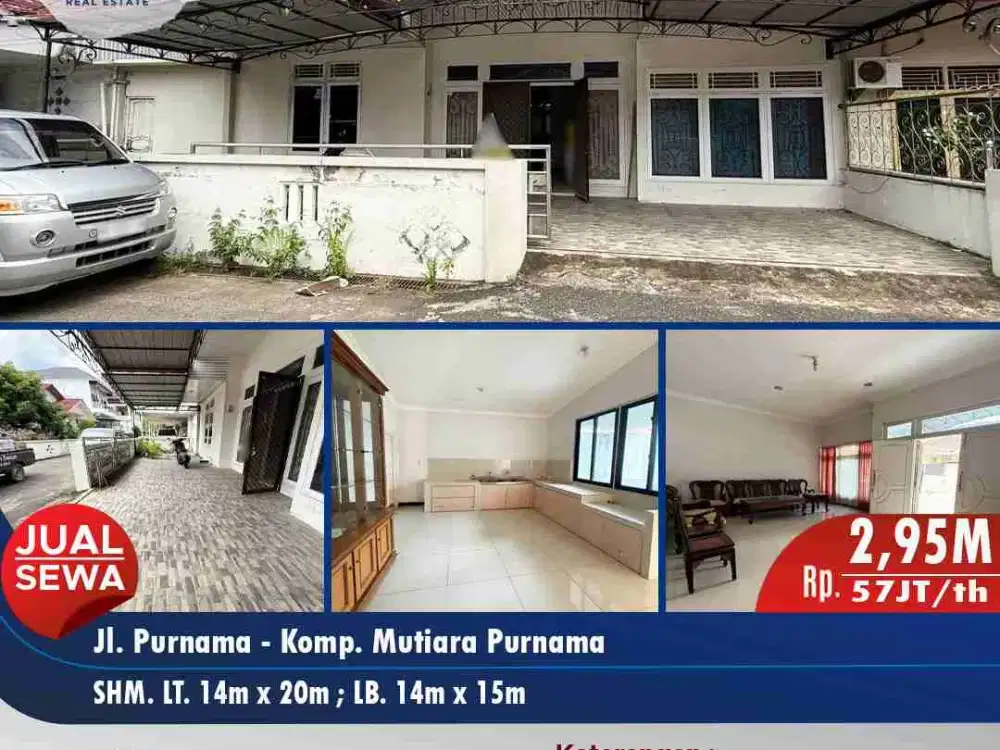Rumah luas 1 lantai