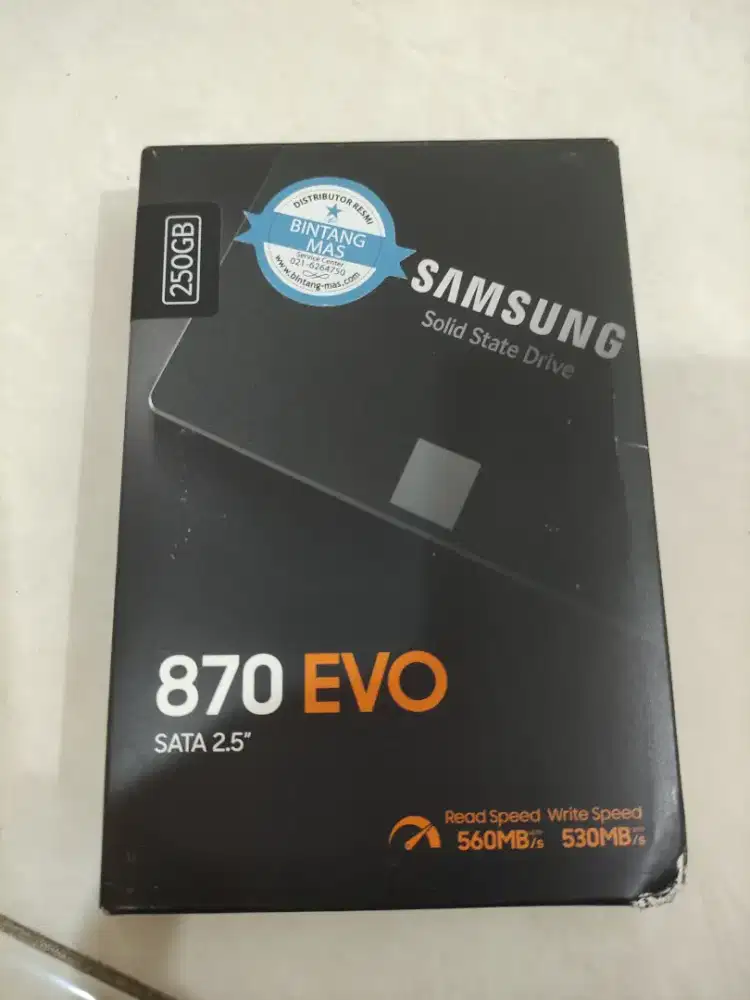 SSD SAMSUNG 870 EVO 250GB