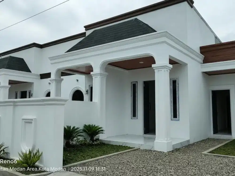 Rumah Cantik Murah Padang BUlan 5 Menit Ke Kampu USU Dan Jamin Ginting