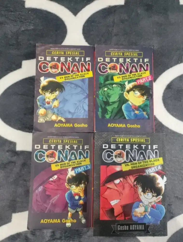 WTS Conan vs men of the black organization