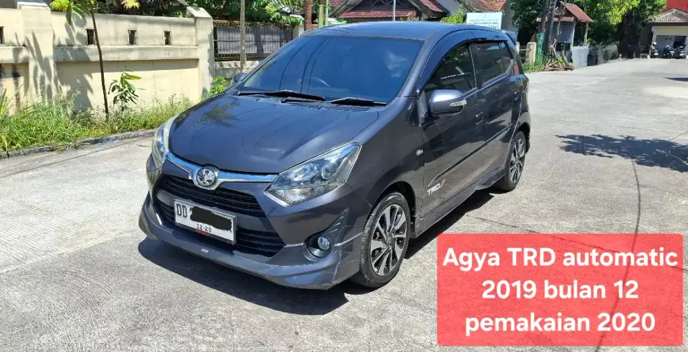 Agya TRD Automatic 2019 bulan 12