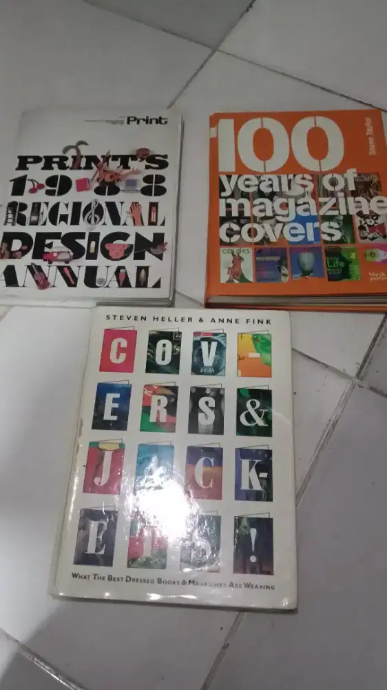 Buku buku import seni art design