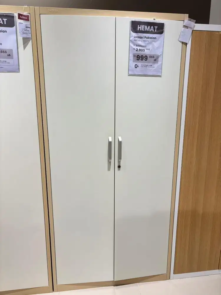 gratis kirim lemari pakaian bahan full besi metal